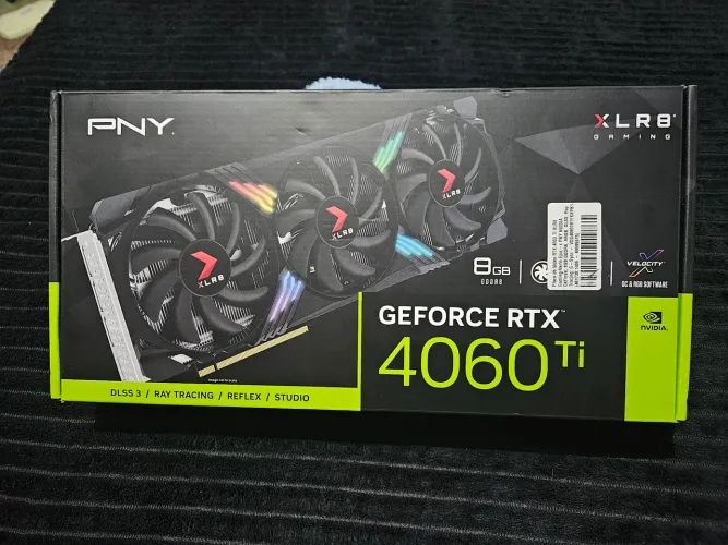 RTX 4060 ti 8g XLR8 PNY gddr6 argb DLSS, RAY TRACING