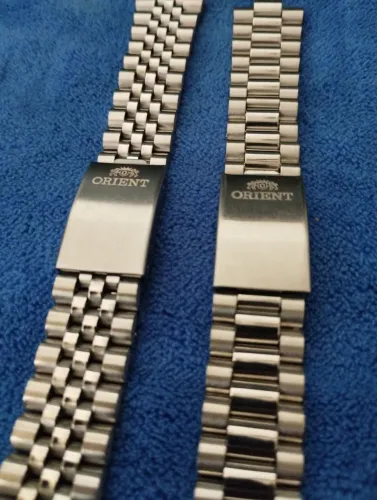 Pulseira Vintage para Orient modelos Jubilee/presidente 18/20 mm