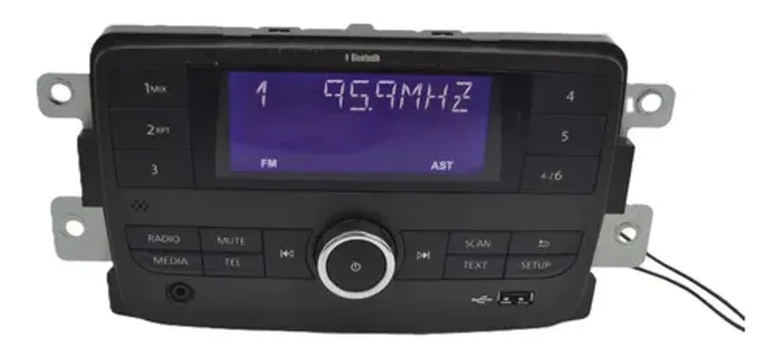 Radio Aparelho Som C/usb Aux Bluetooth Kwid 2019 Original