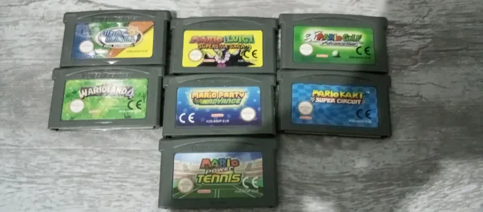 Léia a descrição Lote de Jogos de Game boy
