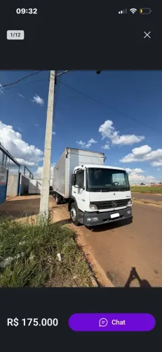 Vende-se caminhão Atego 2006 - baú 