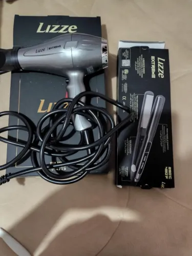 Kit profissional de secador e chapinha