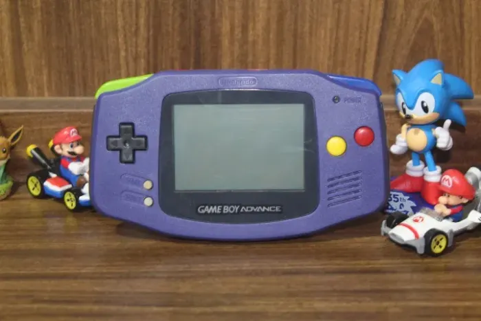 Game Boy Advance Nintendo Roxo/Indigo - Funcionando