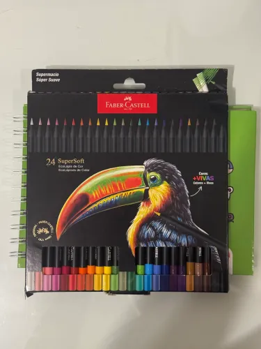 Lápis de cor Faber Castell novo