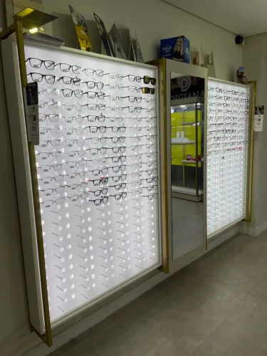 Vitrine de óculos