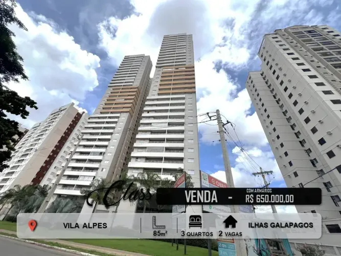 ILHA GALAPAGOS COM 85M² com 3 quartos - NASCENTE