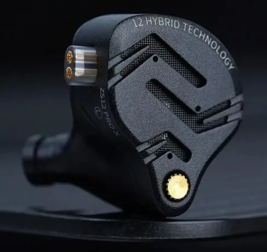 Fone KZ ZS12 Pro X 12 Drivers Original In Ear Hi-Fi