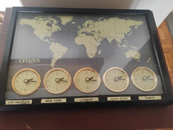 Citzen japonês hora mundi