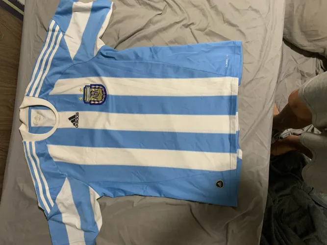 Camisa Argentina Copa 2010 Adidas Original - Tamanho M (Excelente Estado)