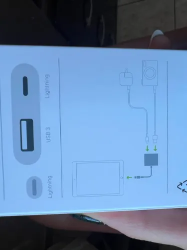 Adaptador Lightning para Câmera USB 3 Apple Original - Na Garantia e Nunca Usado