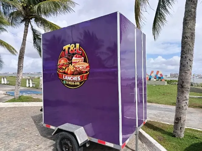 Treiler de lanches 