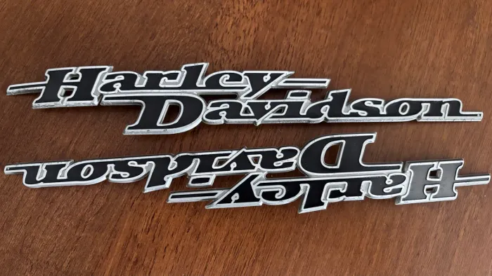 Emblema original Harley Davidson