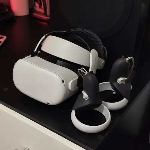Meta Quest 2 (128gb) Completo + Suporte + Jogos + Cabo de BRINDE