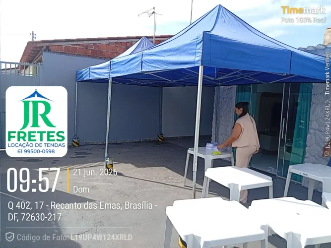 Locação de tendas sanfonada 3x3, não é venda 