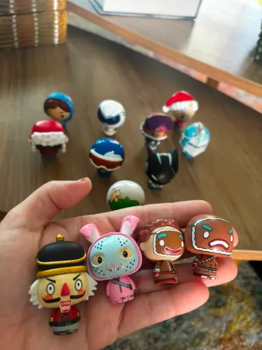 Mini figures Fortnite coleção de Natal