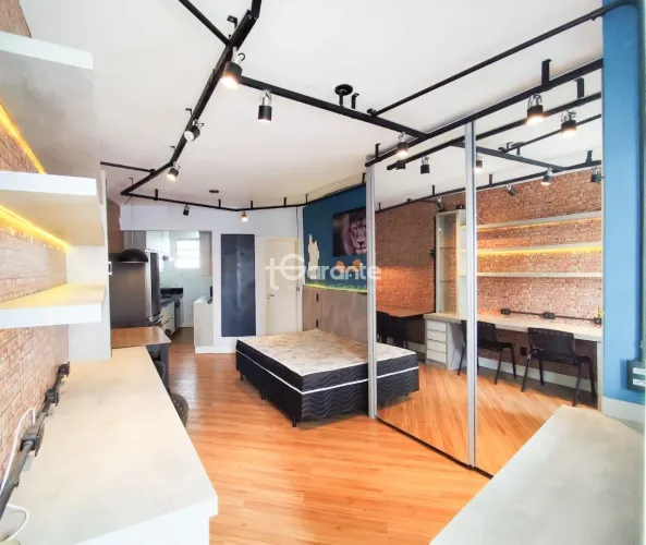 Studio mobiliado para locação na Liberdade