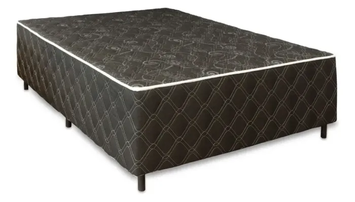 Cama box base conjugada casal
