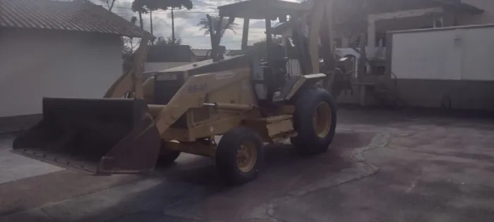 Retro Escavadeira Caterpillar 416-B