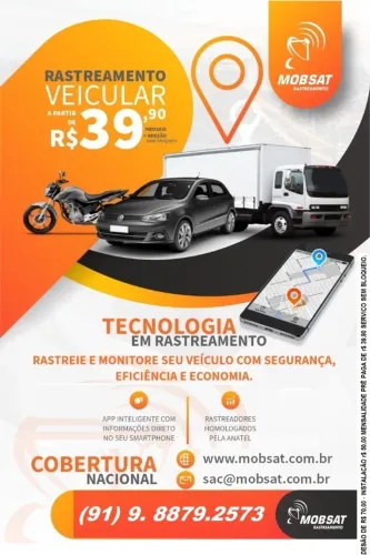 Gps para veiculos mobsat