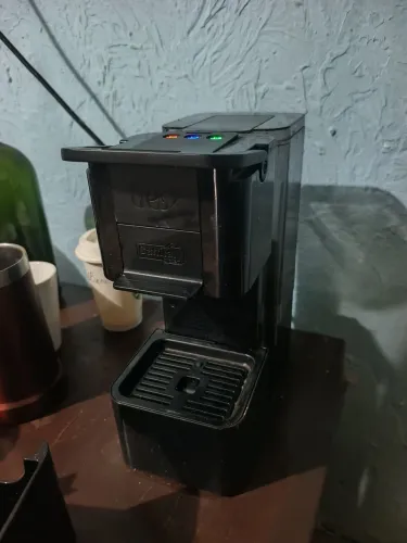 Cafeteira cápsulas três corações com porta cápsulas