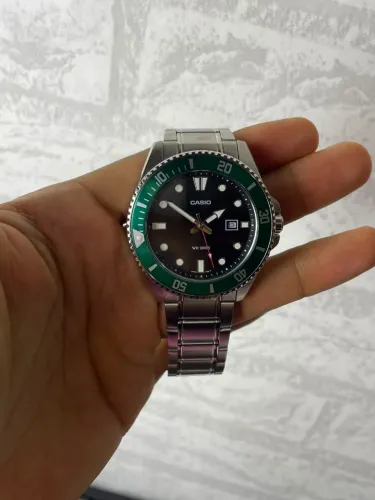 Relógio Casio Original resistente a água a 20atm com 1 ano de garantia 