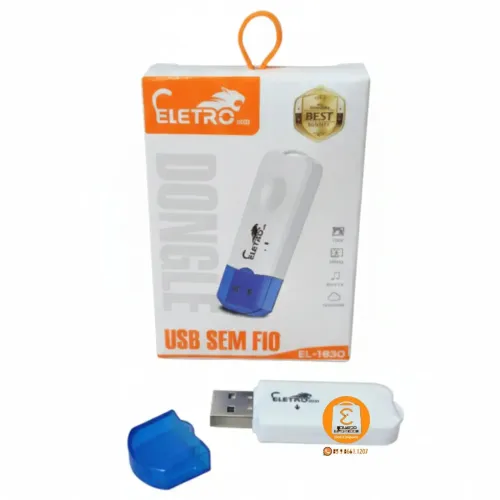 Adaptador Dongle USB Bluetooth sem fio, PEN DRIVE para Som ou Veicular Carro EL-1830