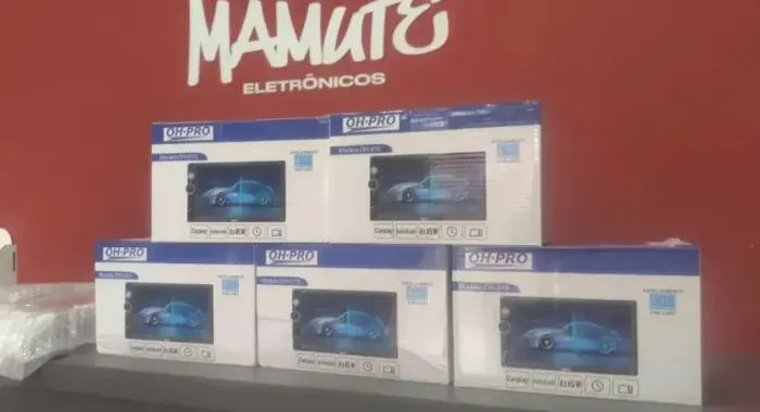 Multimídia 7 polegadas carplay e Android auto .novas //.