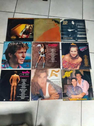 Discos de vinil (5 por 120)