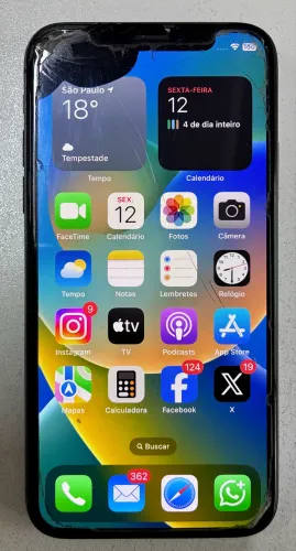 iPhone X 64Gb preto Apple