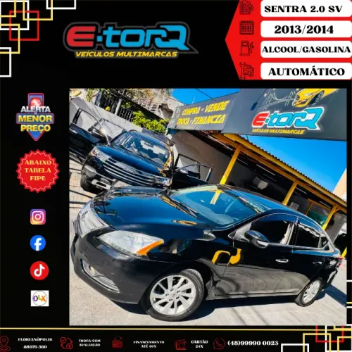 Nissan Sentra SV 2.0 Flexstart 16V Aut. 2014