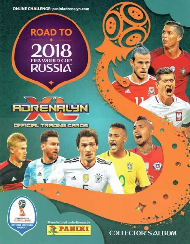 Adrenalyn XL - Road to Russia 2018 - Coleção Completa