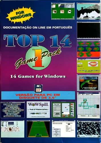 disquete de jogo top 14 game windows o melhor pack azul 1 85cx