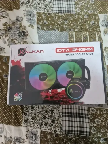 Water Cooler Gamer Kalkan Iota, 240mm, rgb, Preto, Intel/Amd - Klk00045