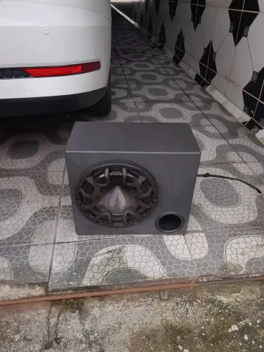 Caixa subwoofer bravox de 12
