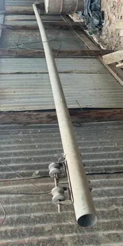Poste padrão galvanizado 7 metros