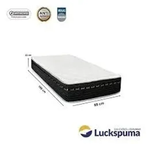 colchao solteiro eagle luckspuma molas