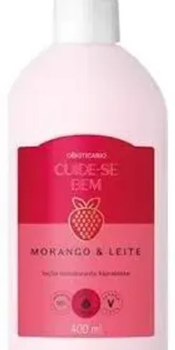 Hidratante corporal de morango e leite o Boticário novo lacrado