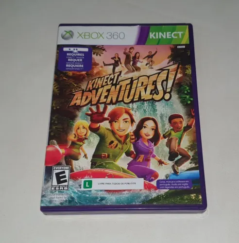 Dvd xbox 360 - Kinect Adventures ! Excelente Estado !!! 