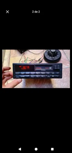 Rádio antigo gol GTI GTS