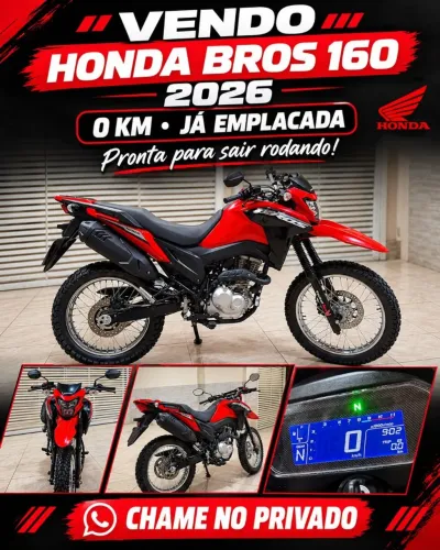 HONDA NXR 160 BROS CBS 2026/2026