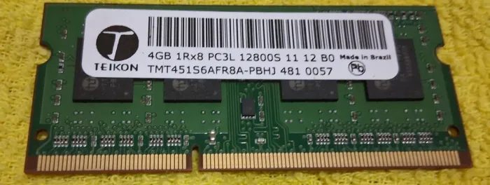 Memória DDR3L 4Gb