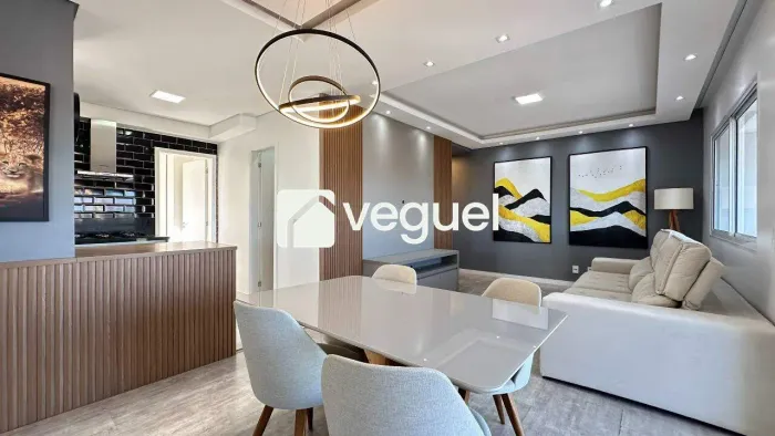 Apartamento Mobiliado de 110m² com 3 quarto, sendo 1 suíte para alugar no bairro Guanabara