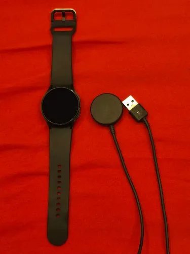 Samsung Galaxy Watch 4 40mm Preto (SM-R860) - Caixa e Nota Fiscal