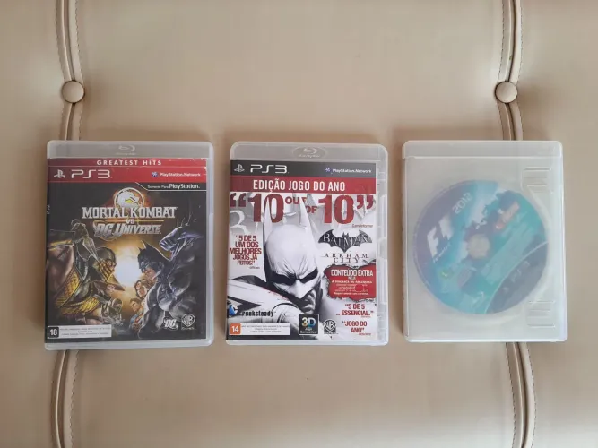 Lote de 3 jogos de Playstation 3