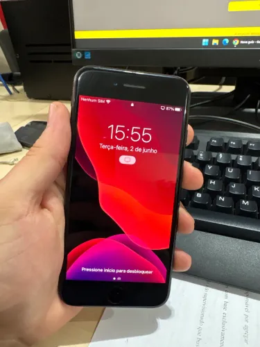Iphone 7 preto 32gb