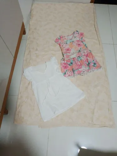 Vestido infantil Tam 2 e 3