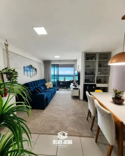 Apartamento 3 suítes em Jacarecica, Maceió Vista mar definitiva
