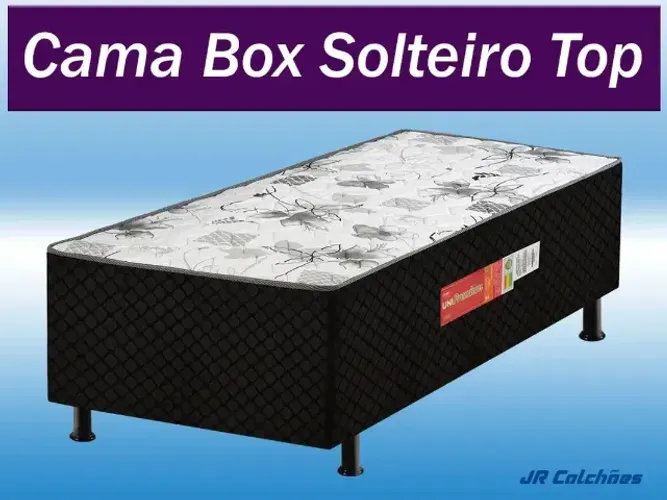 Cama Box Solteiro Coljugada | Entrega Grátis e Imediata