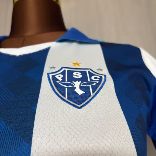 Camisa do Paysandu | 26/27 - Torcedor Lobo Femenina - Azul e Branco  | P e M