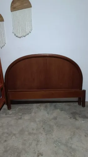 Cama de Casal Madeira Maciça